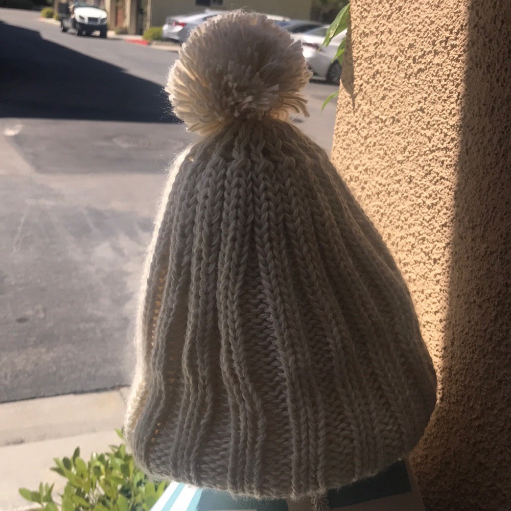 Billabong Cream Beanie Hat